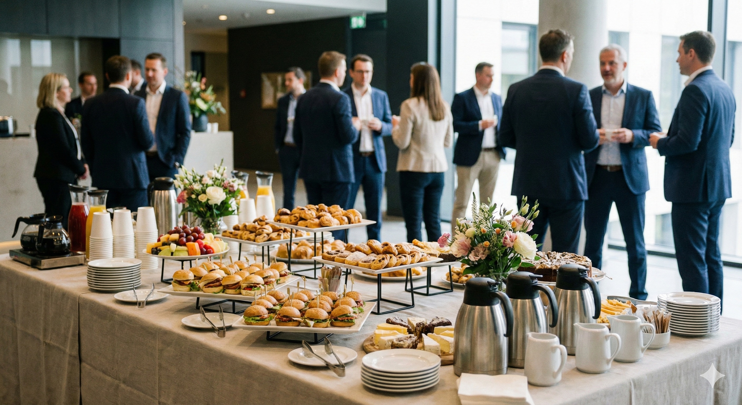 Mesa de Coffee Break Corporativo